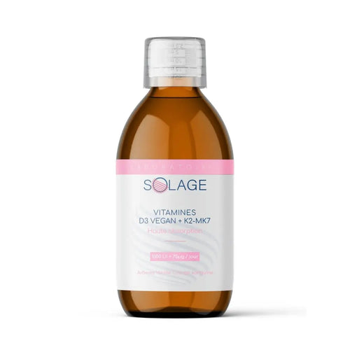 Vitamine D3 Vegan + K2-MK7 liposomale - 1000 UI Herboristerie bio du vieux Nice