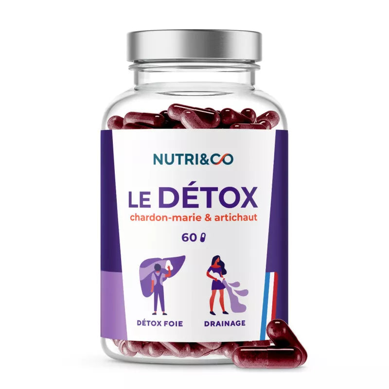 Detox Artichaut Chardon Marie extrait standardisé Nutri&Co