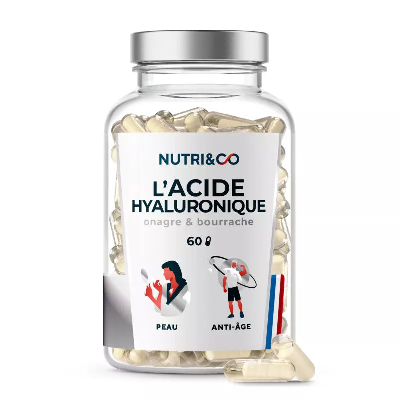 Acide hyaluronique boite de 60 gélules Nutri&Co