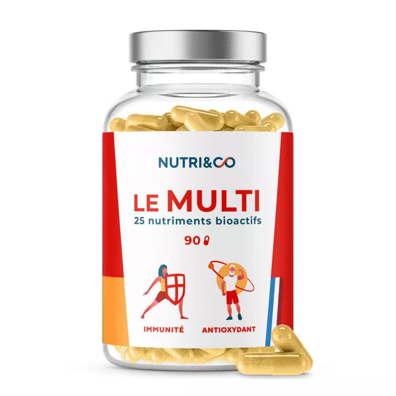 LE MULTI - Multivitamines 90 gélules Nutri&Co