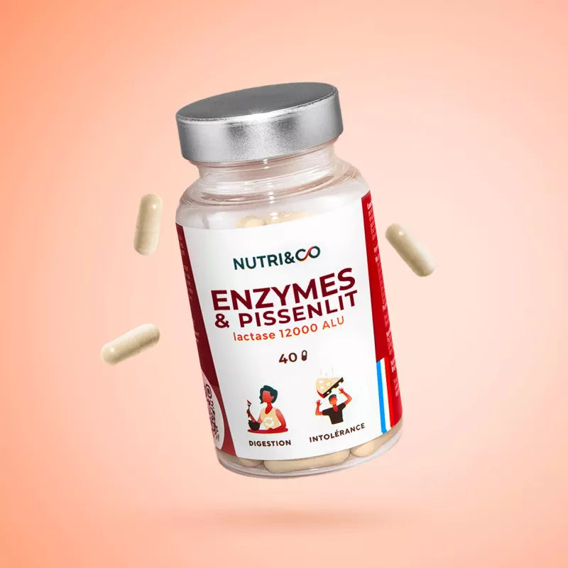 Enzymes & Pissenlit boite de 120 gélules Nutri&Co