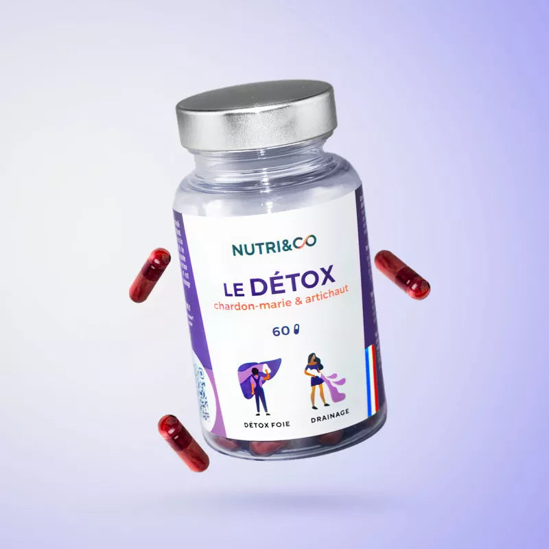 Detox Artichaut Chardon Marie extrait standardisé Nutri&Co