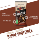 Barres Protéinées : chocolat - cacahuète Baouw NICE ORGANIC herboristerie bio