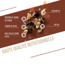 Barres Protéinées : chocolat - cacahuète Baouw NICE ORGANIC herboristerie bio