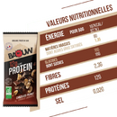 Barres Protéinées : chocolat - cacahuète Baouw NICE ORGANIC herboristerie bio