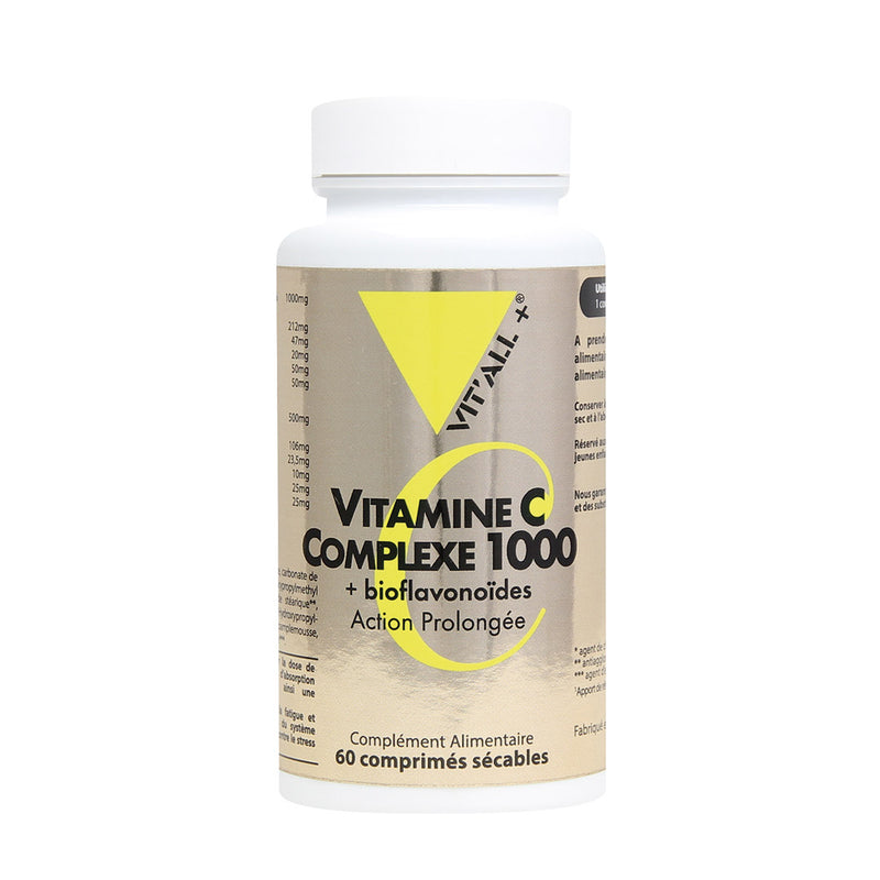 Vitamine C complexe 1000 boite de 100 gélules Vit'All+