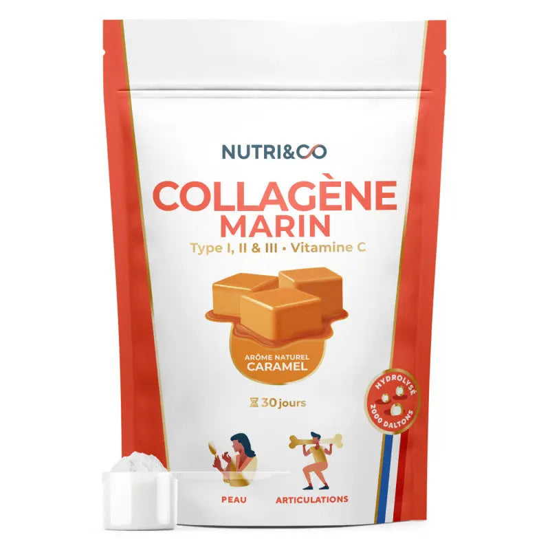 Collagène marin caramel Nutri&Co NICE ORGANIC herboristerie bio