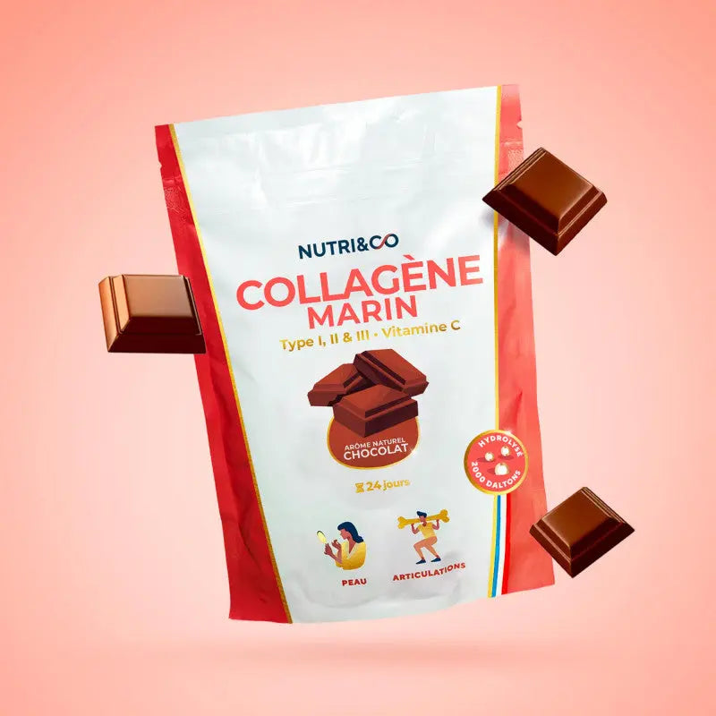 Collagène marin chocolat Nutri&Co NICE ORGANIC herboristerie bio