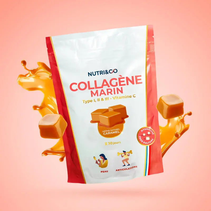 Collagène marin caramel Nutri&Co NICE ORGANIC herboristerie bio