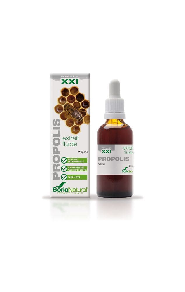 Soria Natural Propolis Extrait Fluide 50ml NICE ORGANIC herboristerie bio