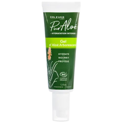 Gel Aloé Arborescens 125ml PurAloé Herboristerie bio du vieux Nice