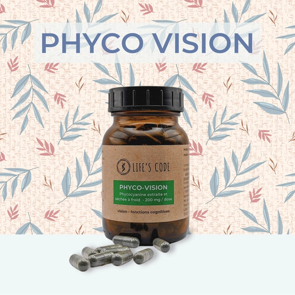 Phycovision , complètement alimentaire pour les yeux