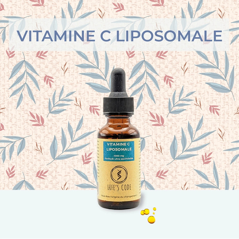 Vitamine C liposomale 1000 mg sans alcool et sans conservateur