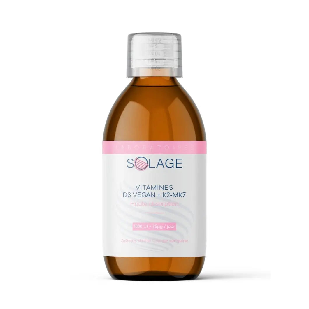Vitamine D3 Vegan + K2-MK7 liposomale - 1000 UI Herboristerie bio du vieux Nice