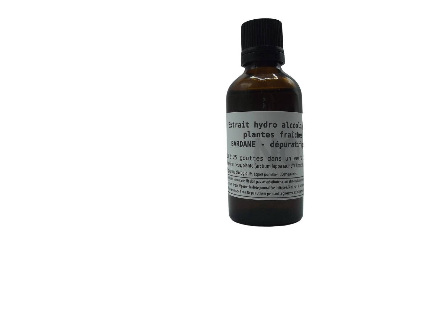 Teinture mère biologique de Bardane NICE ORGANIC herboristerie bio