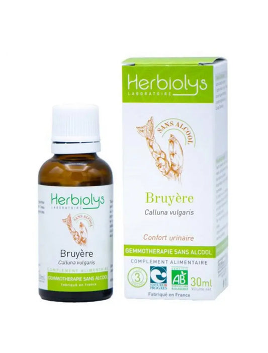Bourgeon Bruyere sans alcool 30 ml NICE ORGANIC herboristerie bio